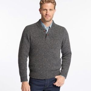 Men's L.L.Bean Classic Ragg Wool Sweater, Henley